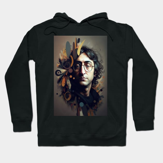 John Lennon Hoodie by Mistywisp